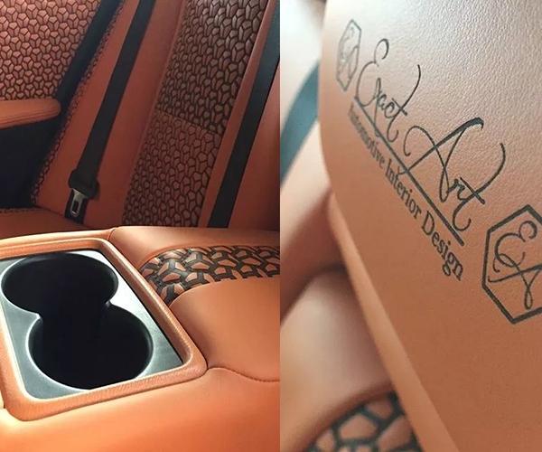 汽車坐墊激光打標,愛車升級秒秒鐘! 汽車坐墊激光打標,愛車升級秒秒鐘!