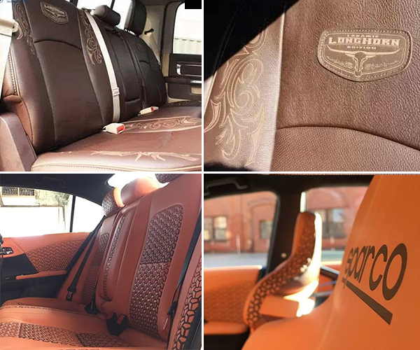 汽車坐墊激光打標,愛車升級秒秒鐘! 汽車坐墊激光打標,愛車升級秒秒鐘!