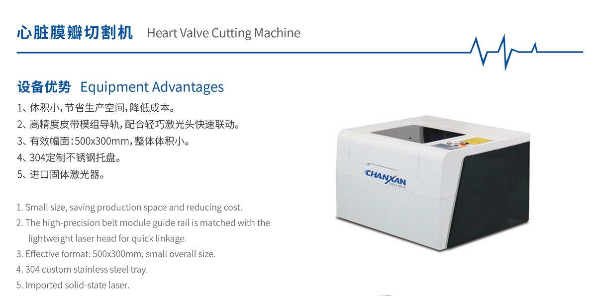 生物薄膜心臟瓣膜激光切割設(shè)備 生物薄膜心臟瓣膜激光切割設(shè)備