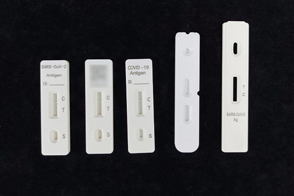 醫(yī)用poct核酸試劑卡打標設備—檢測卡激光噴碼機