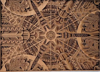 激光切割藝術木雕，展現絕美的藝術盛宴