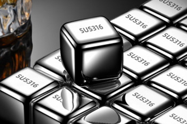 冰酒石冰鎮石不銹鋼冰塊激光打標工藝