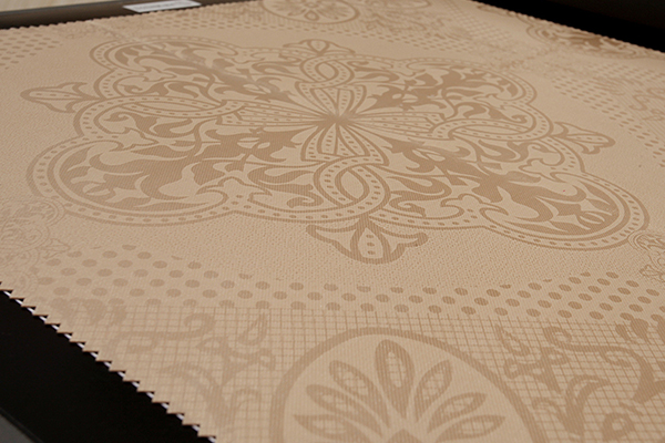 墻紙激光雕花機，開啟壁紙墻布印花燒花工藝新變革